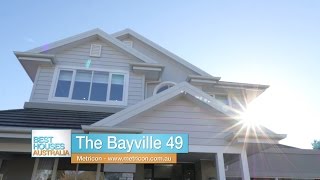 Metricons Bayville 49 display home on Best Houses Australia [upl. by Niels]