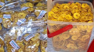 How To Make Commercial Plantain Chips [upl. by Mill899]