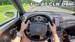 RARE 2006 MercedesBenz CLK DTM AMG Cabriolet  FIRST DRIVE POV Binaural Audio [upl. by Vel]