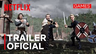 Vikings Valhalla  Jogo  Trailer Oficial  Netflix Brasil [upl. by Harihs]