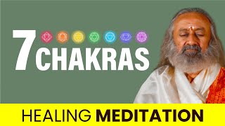 Powerful Meditation on the 7 Chakras Balance and Heal Your Energy Centers  Gurudev [upl. by Cirdek]