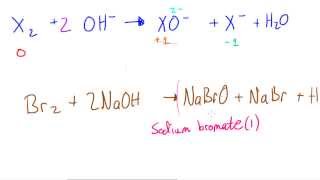 What is a Disproportionation Reaction  AS Chemistry [upl. by Powell]