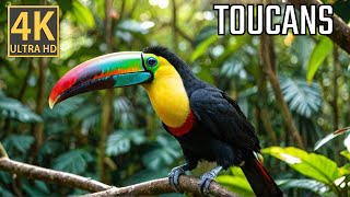 Toucans in 4K HDR 60 fps Full Ultra HD Dolby Vision [upl. by Nylteak]