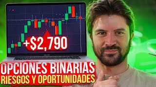 📊 OPERAR CON OPCIONES BINARIAS RIESGOS Y OPORTUNIDADES  Estrategia de Trading y Ejemplos [upl. by Colleen879]