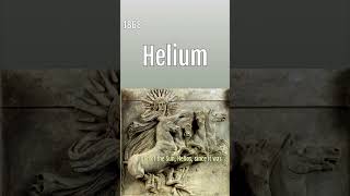 Heres how helium got its name history sciencehistory etymology [upl. by Marja982]