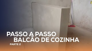 Como rebocar balcão de alvenaria passo a passo [upl. by Aliahs]