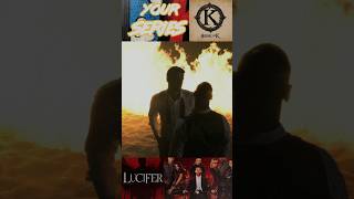 Lucifer Burns His Wings 😱 shorts series lucifer movie [upl. by Eiduam439]