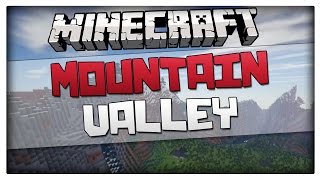 Minecraft Seeds  Mountain Valley at spawn Minecraft 187  18 [upl. by Llirret]