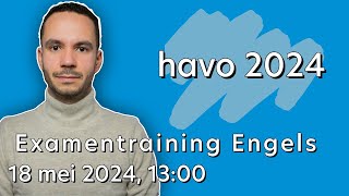 Examentraining Engels havo 2024 [upl. by Seow]