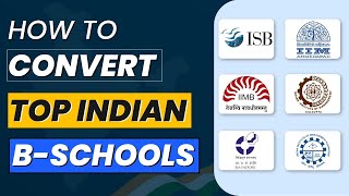 MBA in India Convert Top Indian BSchools Accepting GMAT [upl. by Ninette]