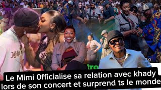 🚨Debordo et khady Touré officialise leur relation en pleine Concert légionnaire de Mimi au Sofitel [upl. by Anallese]