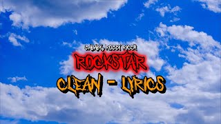 DaBaby – ROCKSTAR ft Roddy Ricch CLEAN  LYRICS [upl. by Greabe909]