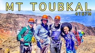 We Climbed Moroccos Tallest Mountain Toubkal [upl. by Crosby]