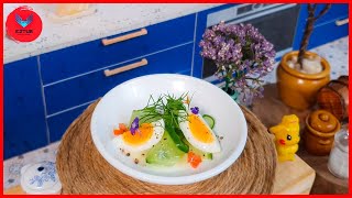 Delicious Miniature Mashed Potato Salad with Egg and Cucumber  How to Make Japanesse Potato Salad [upl. by Ayal]