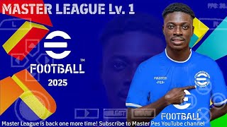 eFootball PES 2025 Master League Tanzania PPSSPP game Offline masterpes [upl. by Belloir390]