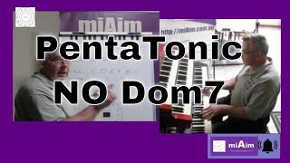 Piano PentaTonic Improv Hint S1E3 C F Em Am Dm [upl. by Estas]