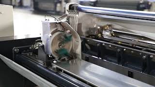 Tongda water jet loom operation process [upl. by Gasperoni]