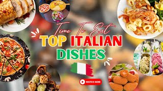 Incredible Top 8 Most Popular Italy Foods  Italy Street Foods  Traditional Italian Cuisine [upl. by Odnalref]