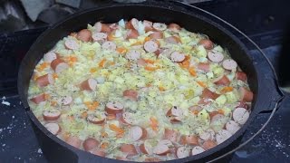 Omas deftige Kartoffelsuppe aus dem Dutch Oven [upl. by Neiviv703]