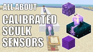 Calibrated Sculk Sensor Guide Minecraft 120 Resonance List  Everything you Need to Know [upl. by Cheke]