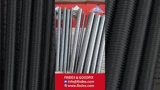 👍All kinds of size threaded rods fastener threaded rods din975 fastener factory manufacturer [upl. by Bartlett]