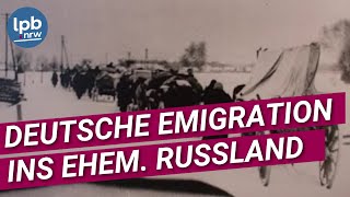 Geschichte der Emigration von Deutschen in das ehemalige Russland [upl. by Reyem]