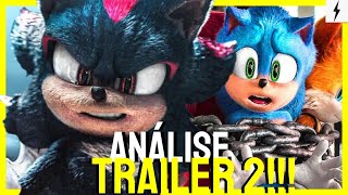 MUDANÇA NO SHADOW FIM DO MUNDO E HOMEMARANHA ANÁLISE TRAILER 2 DE SONIC 3 O FILME [upl. by Aicekat]