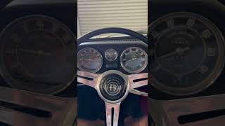 Cold Start Video from inside the 1967 Alfa Romeo Giulia Super  Rare Bollino d’Oro Trim Package [upl. by Gerry]