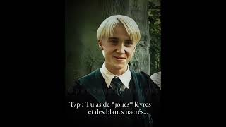 Tp est amoureuse de Draco 👀 harrypotter dracomalfoy [upl. by Ayetal493]