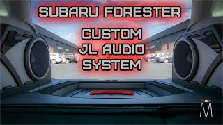 Subaru Forester JL Audio Trunk Build Explained [upl. by Aldous500]