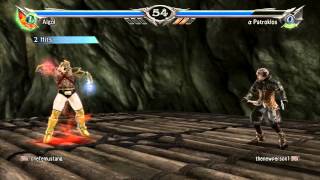 Alpha Patroklos vs Algol chefmustang Soul Calibur V Ranked Match [upl. by Aikkin]