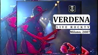 Verdena live Rock TV Milano Rolling Stone 1232007 [upl. by Ibmab]