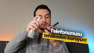 TELEFON NASIL TEMİZLENİR  En basit yöntem [upl. by Seve384]