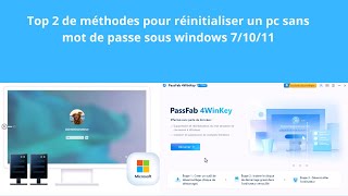 Top 2 de méthodes pour réinitialiser pc sans mot de passe windows 71011 [upl. by Yanahs]