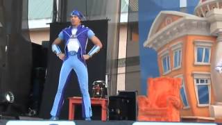 LazyTownЛентяево Spain Shopping Mall event promotion Megalicense [upl. by Tarryn]