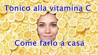 Vitamina C antietà per la pelle come usarla [upl. by Dnaloy]