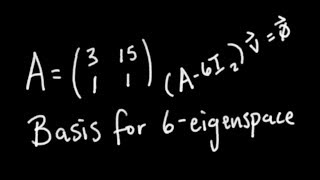 How to Find Eigenvalues and Eigenvectors of 3x3 Matrices II [upl. by Aleyak]