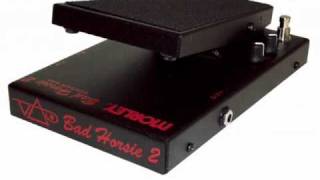 BAD HORSIE 2  WAH PEDAL  SOUND EXAMPLE [upl. by Nilrak338]