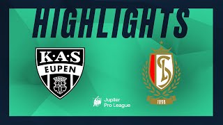 KAS Eupen  Standard de Liège moments forts [upl. by Adniral]