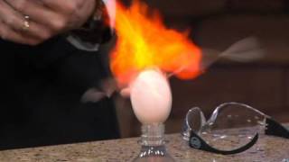 Exploding Egg  Cool Science Demo [upl. by Fidelio]