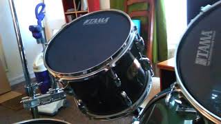 Tama Mesh heads and Zildjian L80 Low Volume review [upl. by Nwahs903]