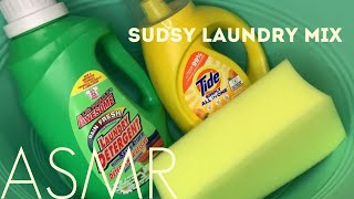 ASMR  A Quick Sudsy Laundry Mix 🧺 [upl. by Tennos527]