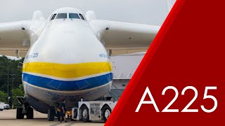 Antonov An225 Mriya Pushback HD  11 April 2015 [upl. by Eicyak322]