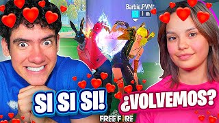 VOLVÍ a JUGAR FREE FIRE CON MI EX NOVIA BARBIE   TheDonato [upl. by Garson402]