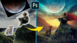 quotDreamerquot Photo Manipulation Speed Art  Photoshop Tutorial [upl. by Mighell]