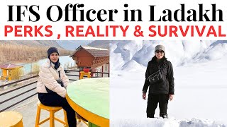 A day with Indian Forest Service Officer in Ladakh  Suman IFS [upl. by Sessler372]