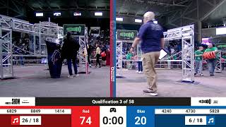 Qualification Match 3  2024 PCH District  Albany Event [upl. by Doner]