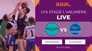 Mažeikiai 2011 vs Jurmala 2011  BBBL Boys U14 [upl. by Ariaet53]