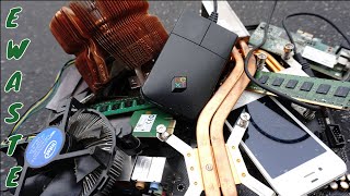 A Day In The Life Of Owning And Operating An Ewaste Recycling Business In USA [upl. by Cir]