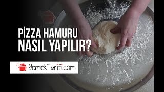 Pizza Hamuru Nasıl Yapılır  Salatalar  Yemektarificom [upl. by Aihtiekal326]